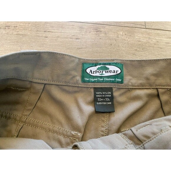 Arborwear Ground Flex Pants Brown Cargo Canvas Outdoor Work Men's Size 32X32 - Picture 3 of 9